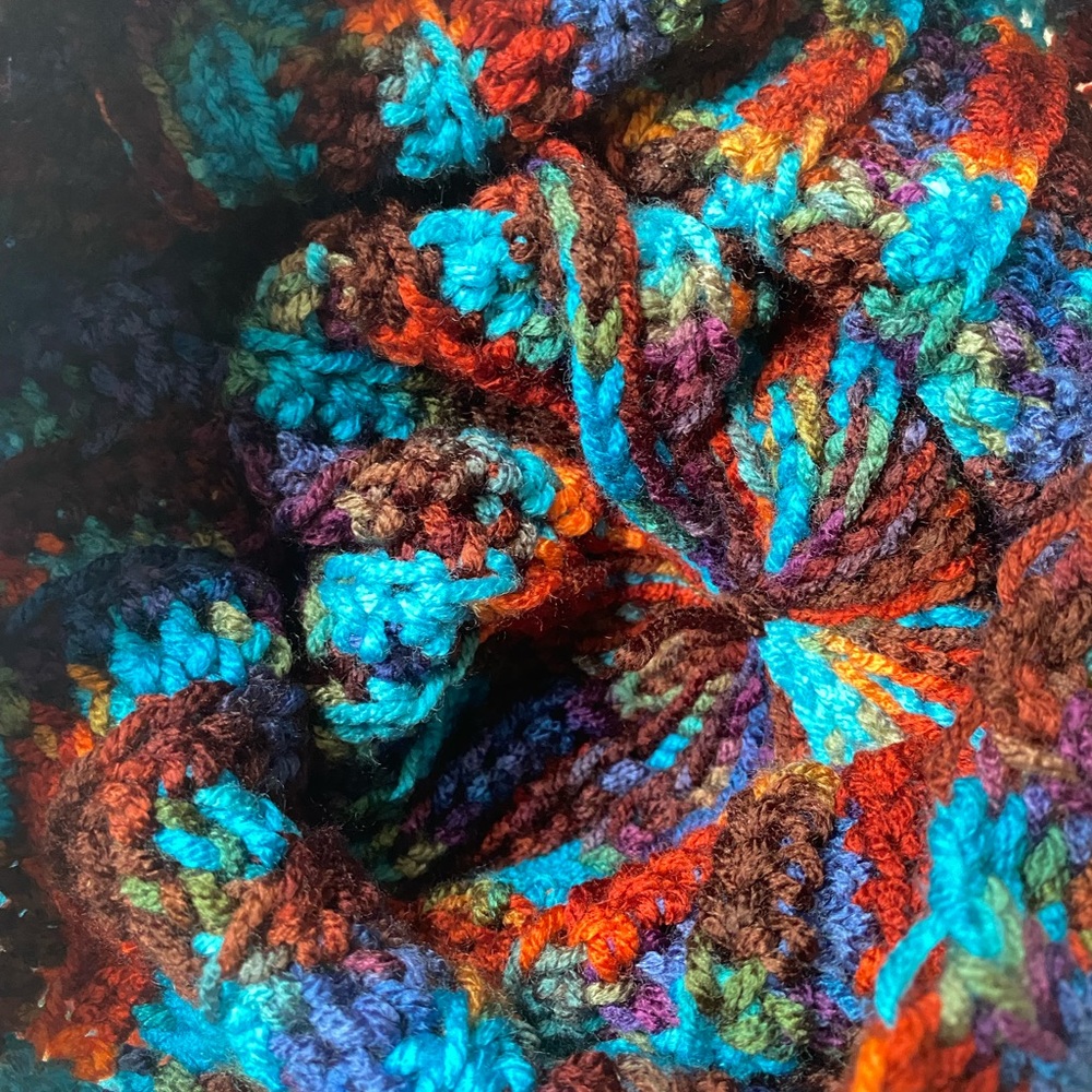 Colorful Crochet Beanie - Picture 8 of 8
